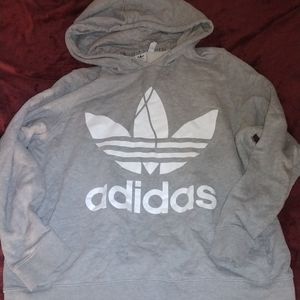 Ladies ADDIDAS original logo hoodie